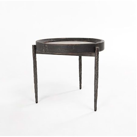 DAKOTA ROUND END TABLE