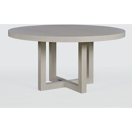 CHUNKY ROUND DINING TABLE- SHELL