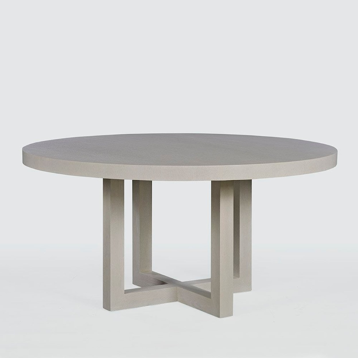 Oliver Home Furnishings Dining Tables CHUNKY ROUND DINING TABLE- SHELL