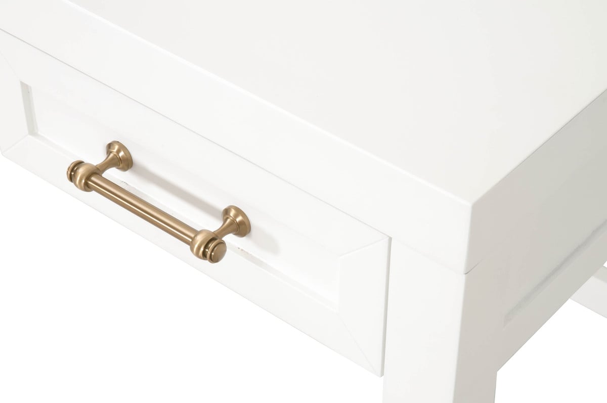Essentials for Living Stella Stella Desk in Matte White