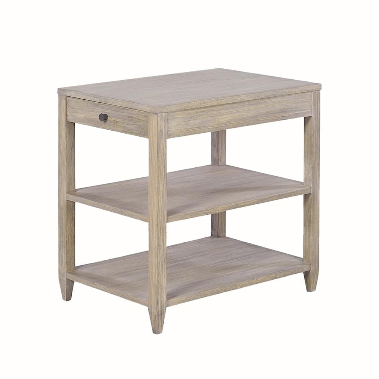 Oliver Home Furnishings End/ Side Tables NARROW SIDE TABLE- RABBIT