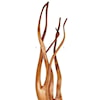 Ibolili Sculptures TEAK REACH SCULPTURE - SMALL