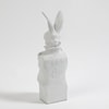 Global Views Sculptures by Global Views Rabbit in Tux-Matte White