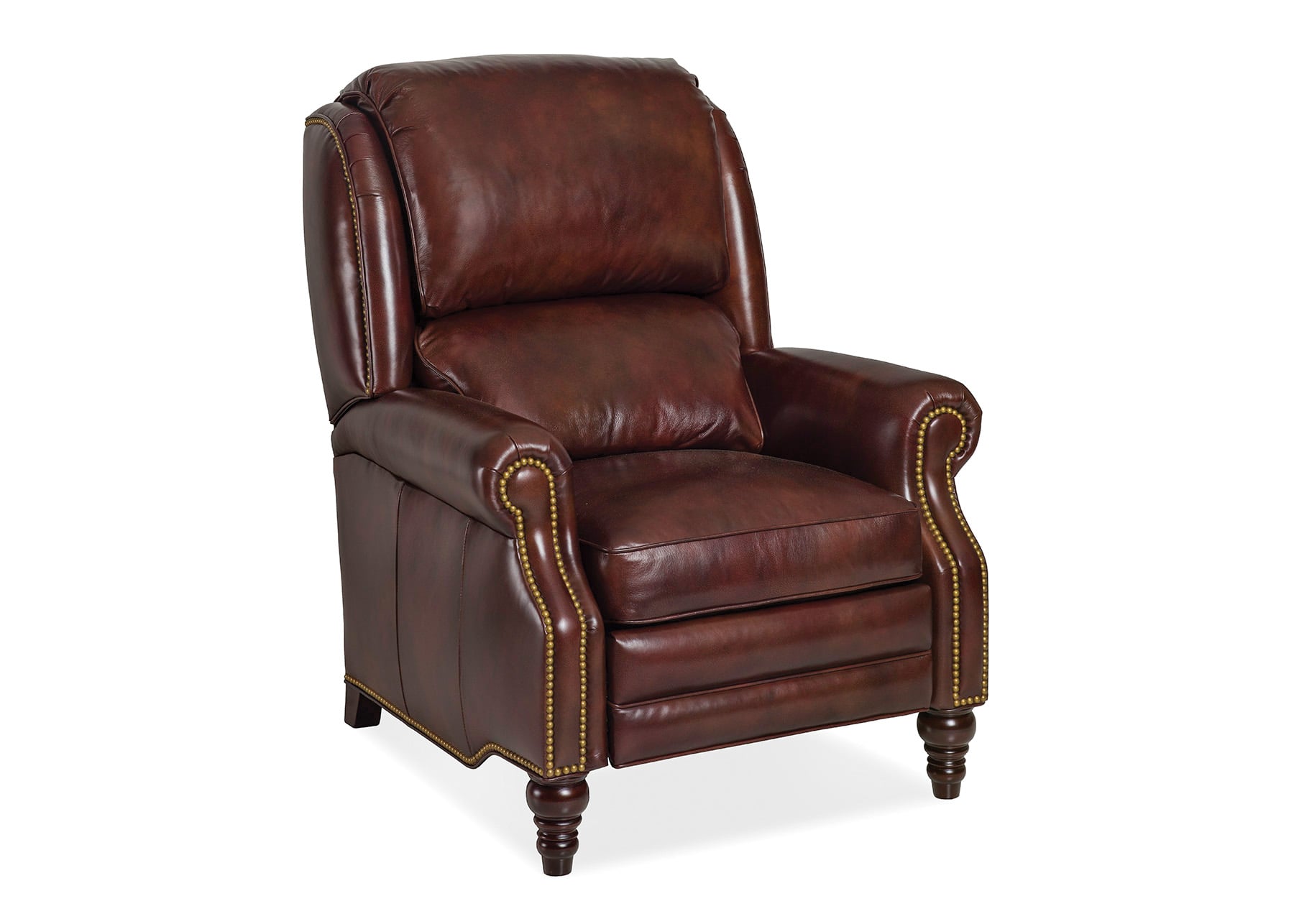 Hancock and moore online leather recliner