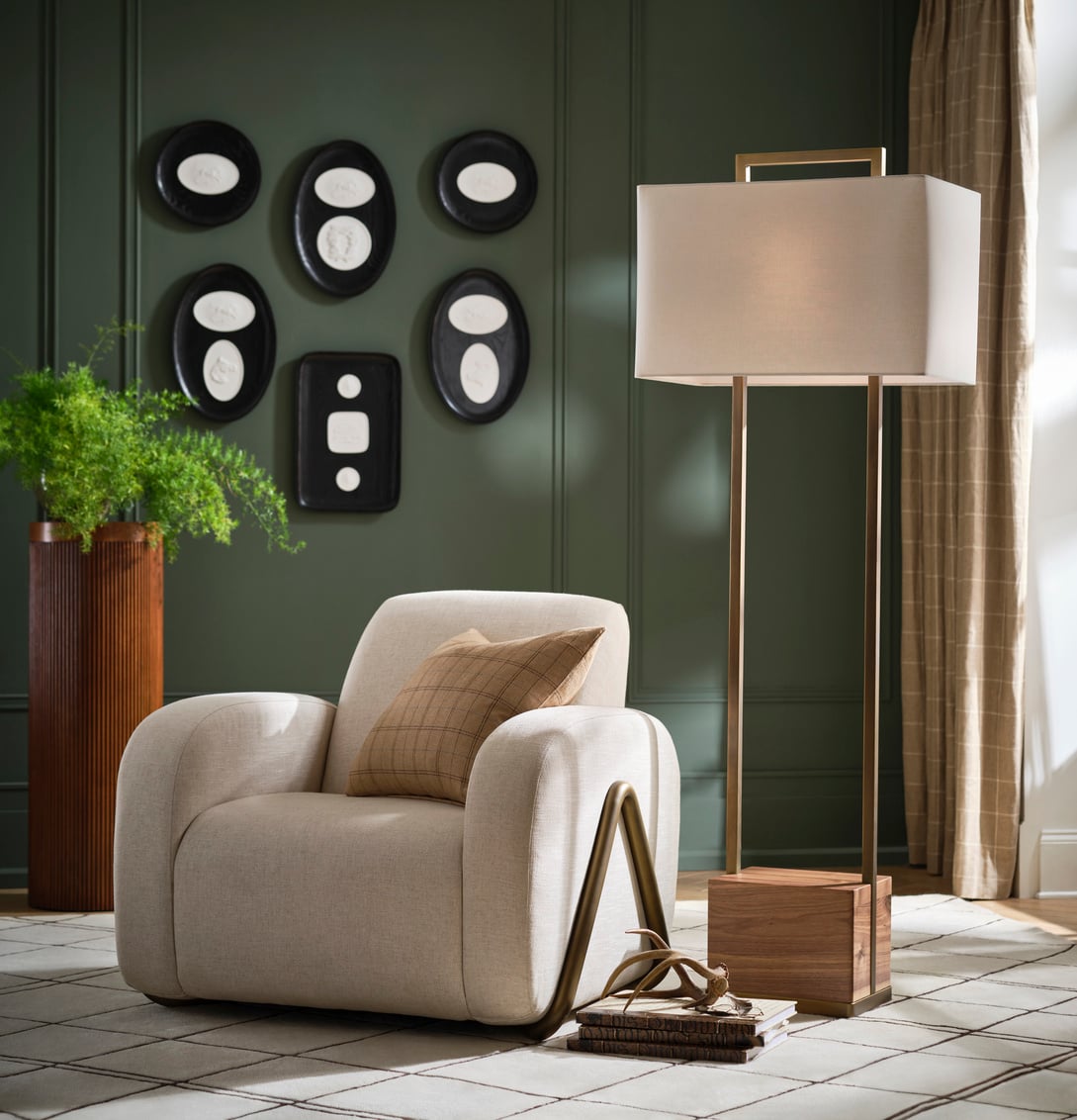 Wildwood Lamps Lighting Hayes Floor Lamp