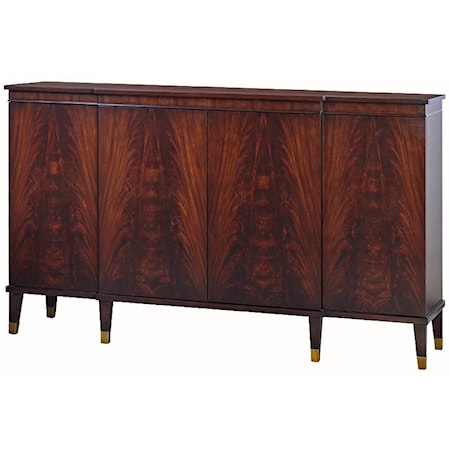 CLASSIC 4 DOOR SIDEBOARD- SYRUP