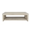 Classic Home Troy TROY 60" COFFEE TABLE WHITE