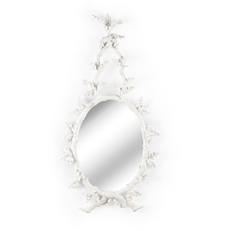 OAKMONT MIRROR- WHITE