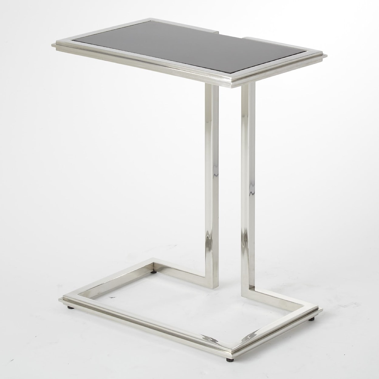 Global Views Accents Cozy Up Table-Stainless Steel- Lg