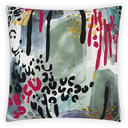 FAUVE OASIS 24" THROW PILLOW