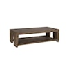 Classic Home Troy TROY COFFEE TABLE SUEDE BROWN