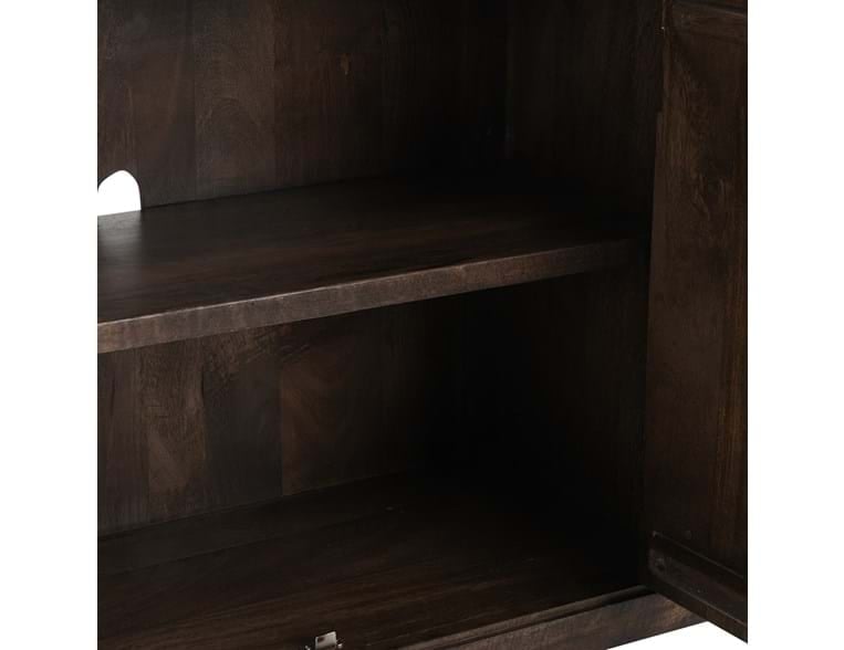 Classic Home Norwood Norwood Mango Wood 4Dr Buffet Bark Brown