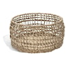 Ibolili Baskets and Sets SHIP KNOT TABLE BASKET, ROUND- S/2