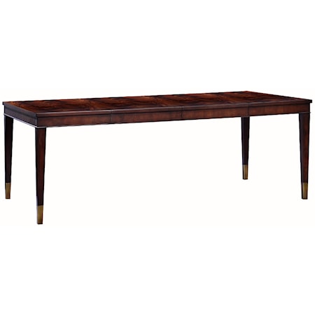 CLASSIC RECTANGLE TABLE W/ 2 LEAVES- SYRUP