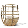 Ibolili Baskets and Sets OCEAN RATTAN BASKET, RND- S/2