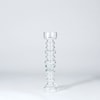 Global Views Vases by Global Views Glass Ribbed Candleholder/Vase-Lg