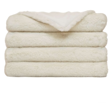Furocious Throw-Cream- with Cord