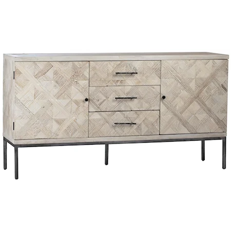 Rubio Sideboard with 3 Drawers