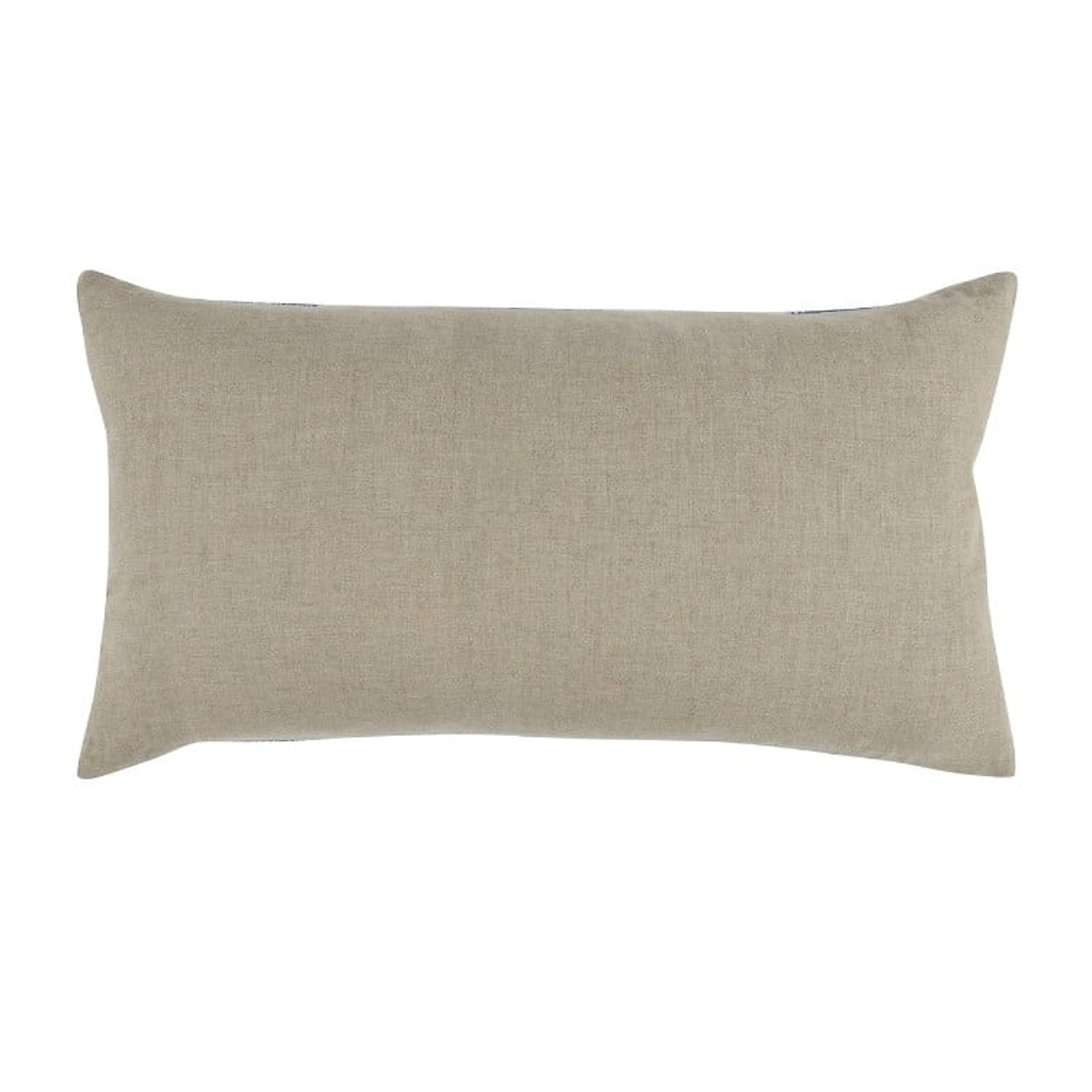 Classic Home Pillows AD LINCOLN IVORY/BLUE 14X26