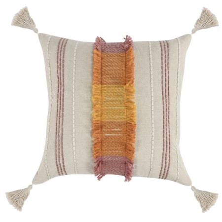 AD TOYA NATURAL/PINK MULTI 22X22