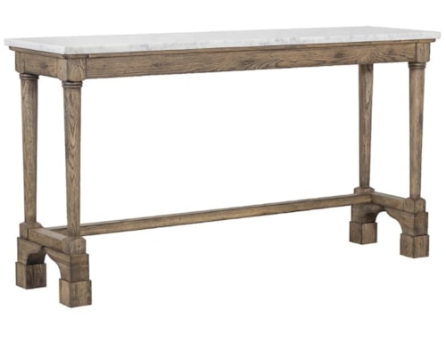 Arcadian Counter Height Console Table
