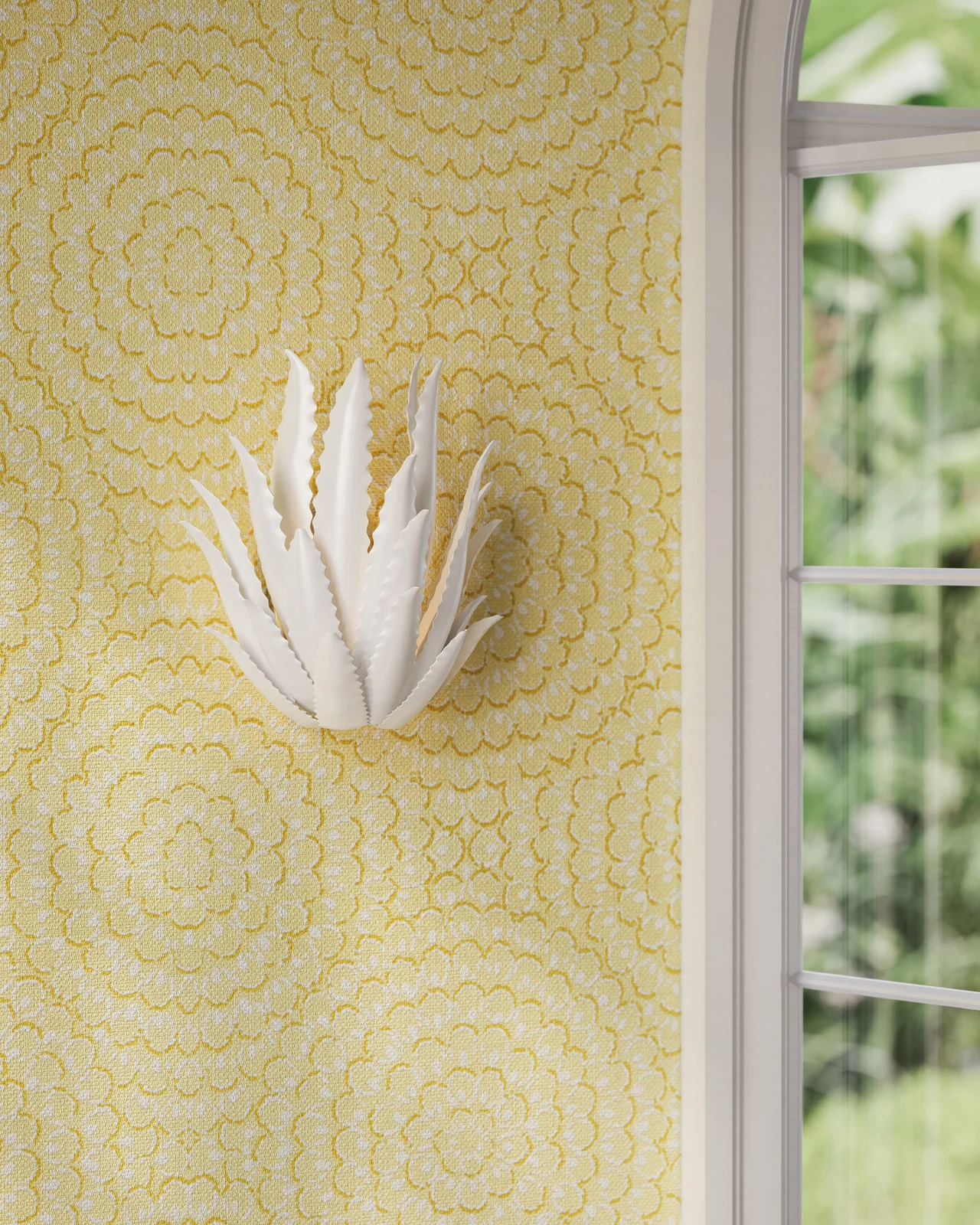 Currey & Co Agave Collection Agave Wall Sconce