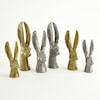 Global Views Sculptures by Global Views Rabbit-Reactive Matte Gold-Sm