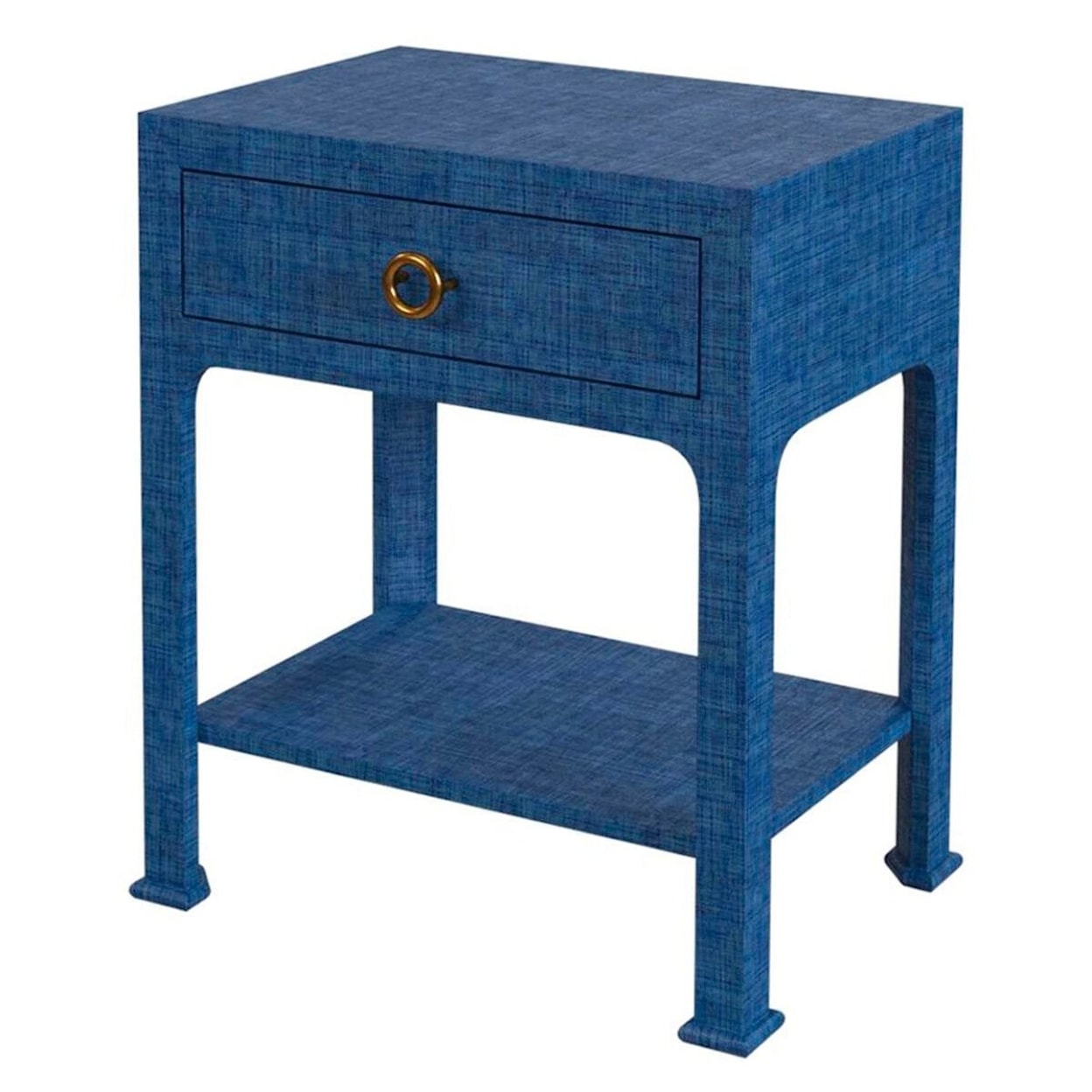 Butler Specialty Company Chatham Chatham Nightstand, Blue Raffia