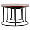 Dovetail Furniture Coffee Tables SHELBY NESTING TABLES