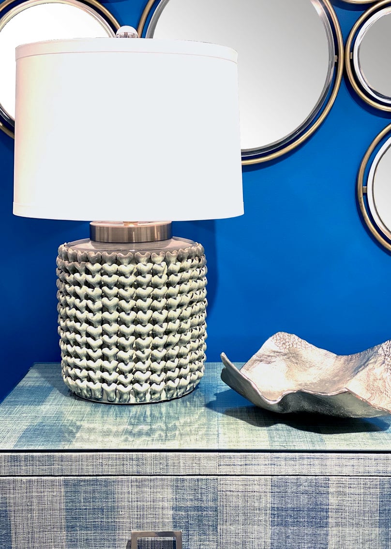 Wildwood Lamps Lighting GRAY SWEATER LAMP