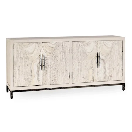 LISBON 4DR SIDEBOARD VINTAGE CREAM