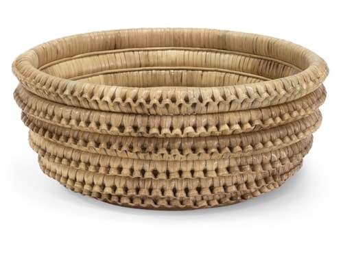 KENIS BRAIDED BOWL, NATURAL