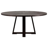 Merrick Dining Table in Dark Brown