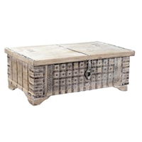 ALTA TRUNK COFFEE TABLE BLEACHED WHITE