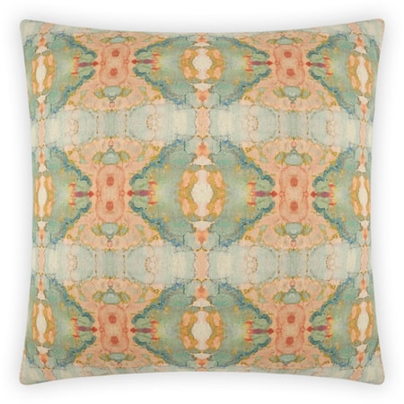 ASHANTI-CORAL 22" THROW PILLOW