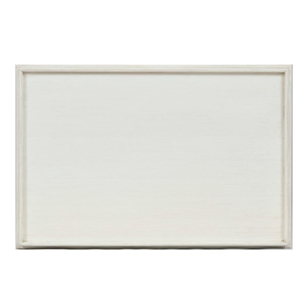 Oliver Home Furnishings End/ Side Tables RECTANGLE SIDE TABLE W/ LIP TOP-DRIFT