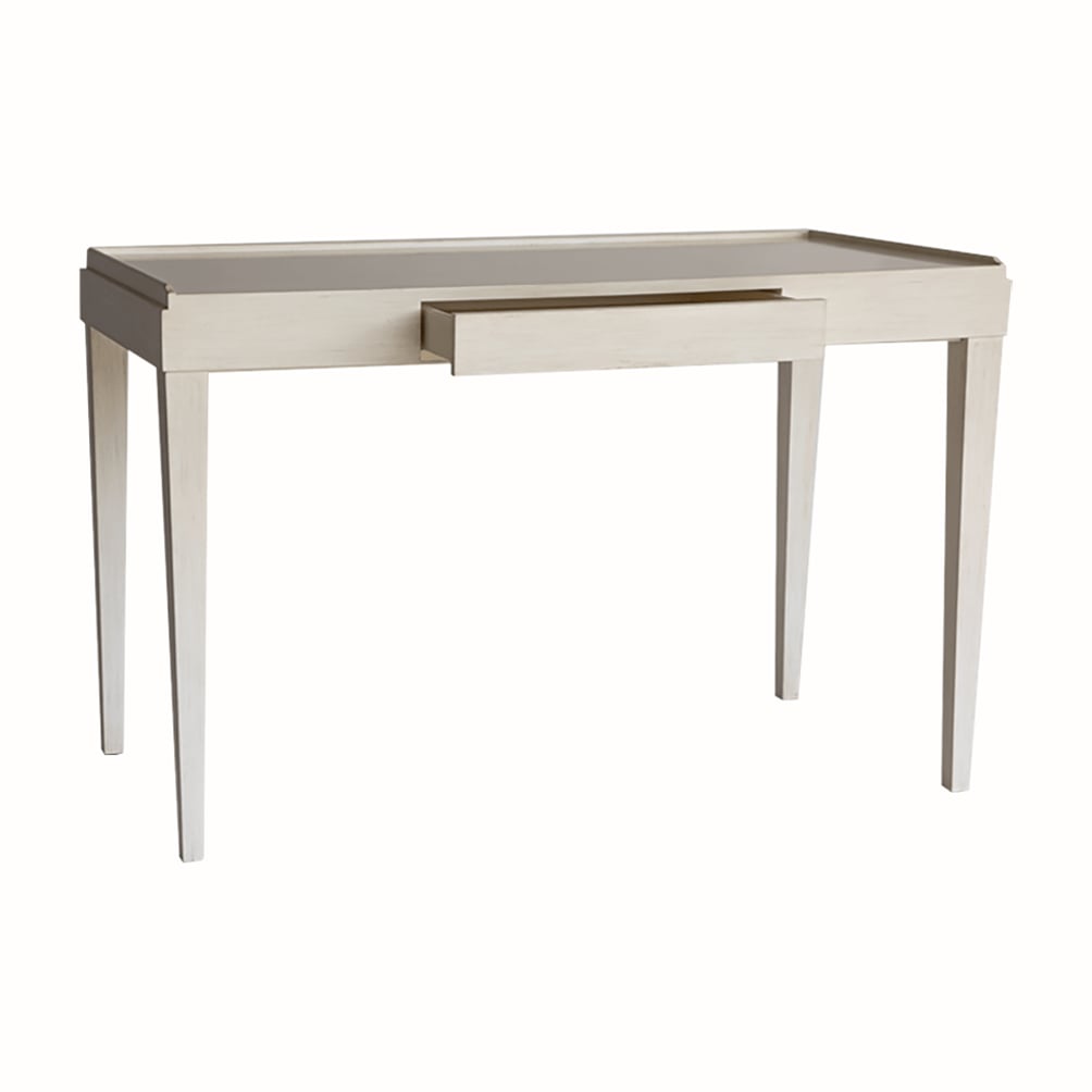Oliver Home Furnishings Desks WRITING DESK W/ LIP TOP- DRIFT