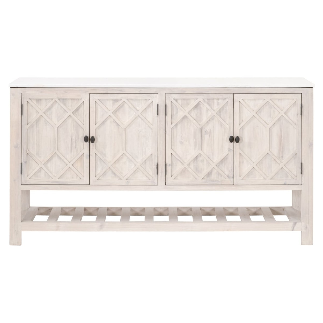 Essentials for Living Bella Antique Willow Media Sideboard