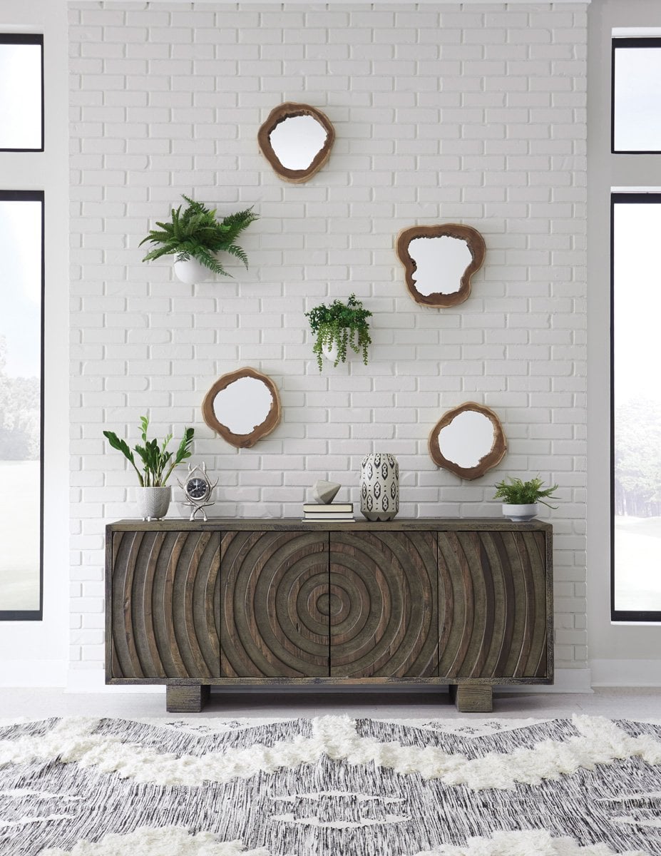 Classic Home Decor Bella Accent Mirrors(Set of 3)