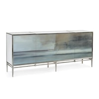 Carol Benson-Cobb's Slated Four-Door Credenza