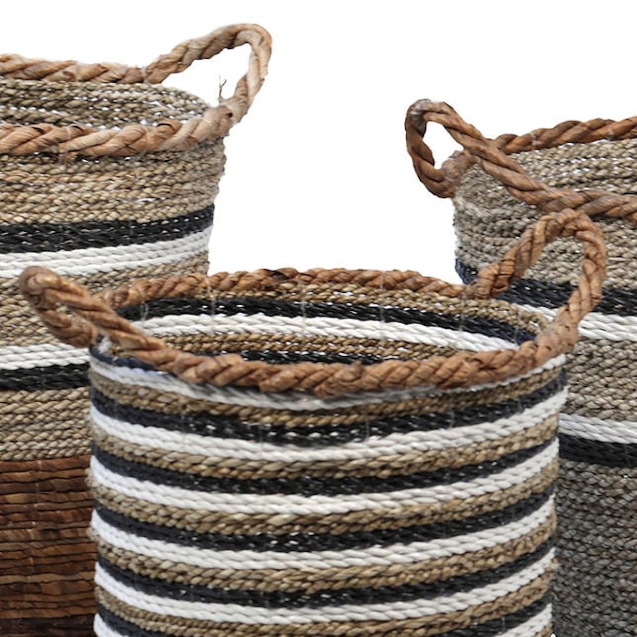 Dovetail Furniture Accessories Ayanna Basket Set Of 3