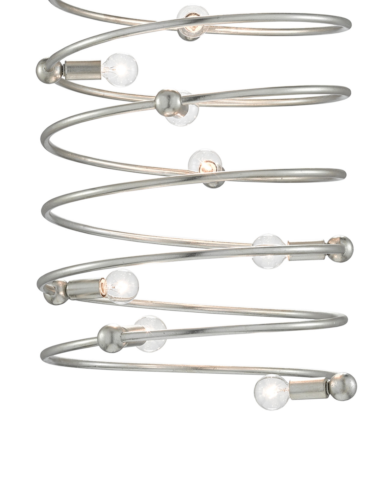 Currey & Co Lighting Chandeliers Soar Silver Chandelier