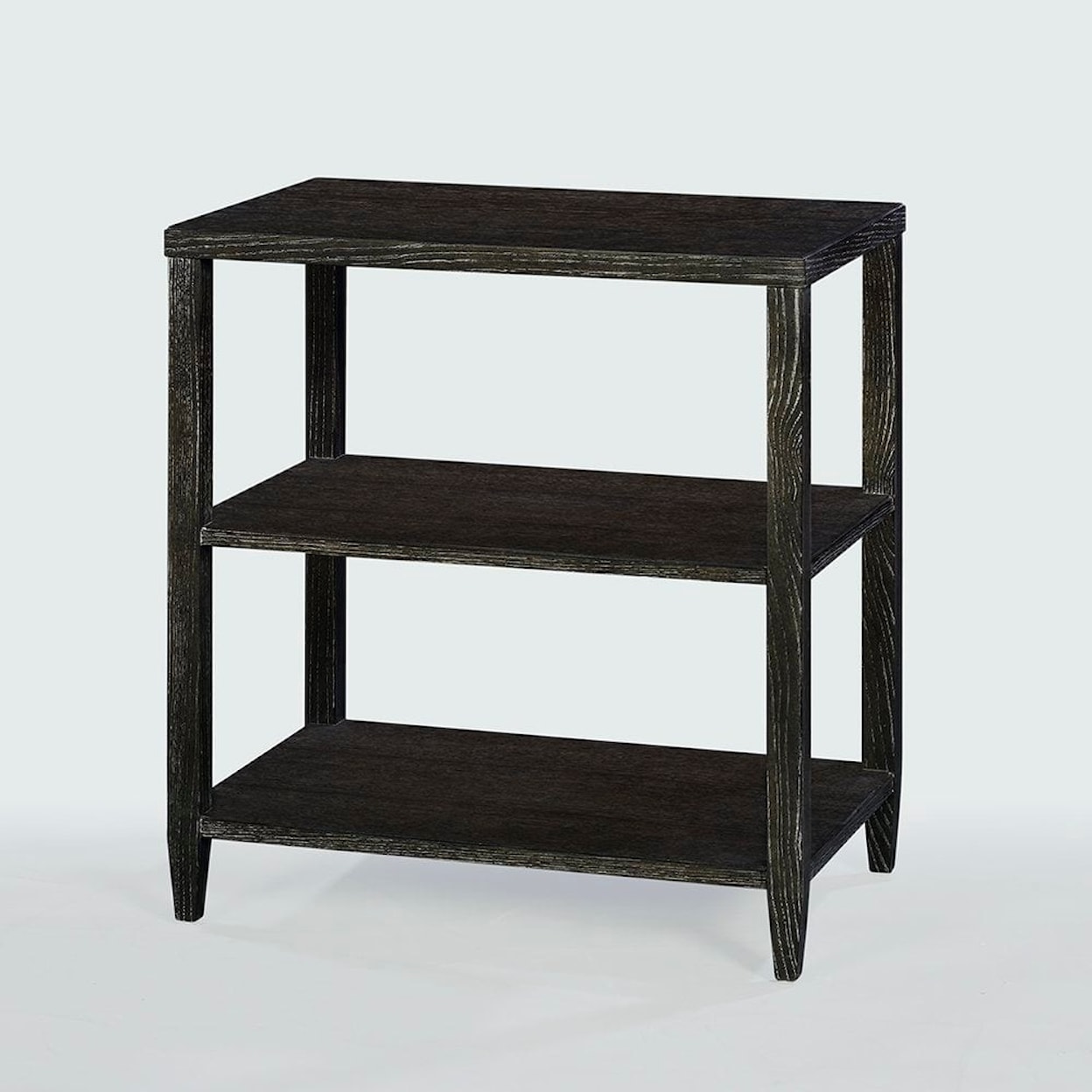 Oliver Home Furnishings End/ Side Tables RECTANGLE TIERED END TABLE-MIDNIGHT