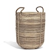 Ibolili Baskets and Sets GRAPE RATTAN BASKET, RND- S/3