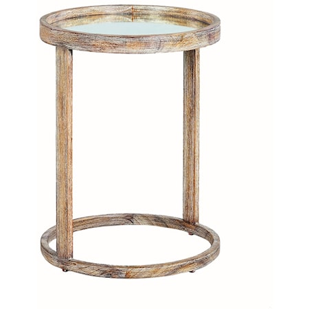 CIRCLES SPOT TABLE- WEATHERED