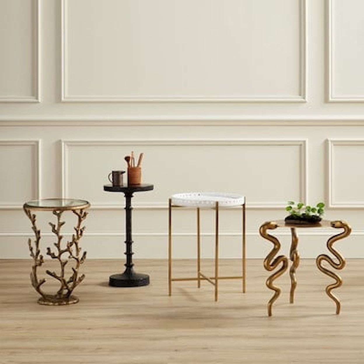 Currey & Co Accent Tables SERPENT ACCENT TABLE