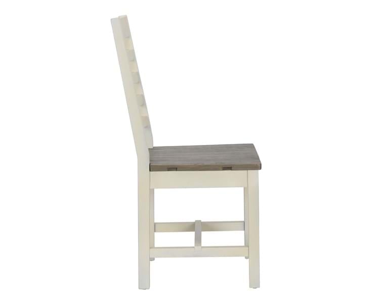 Classic Home Caleb CALEB DINING CHAIR LARK BROWN/CLASSIC IVORY