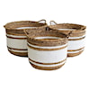 Dovetail Furniture Accessories Alon Basket Set Of 3
