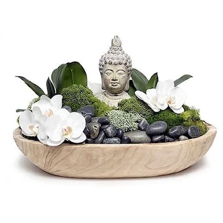 Buddha/Orchid Tray 