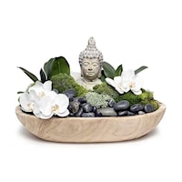 Buddha/Orchid Tray 